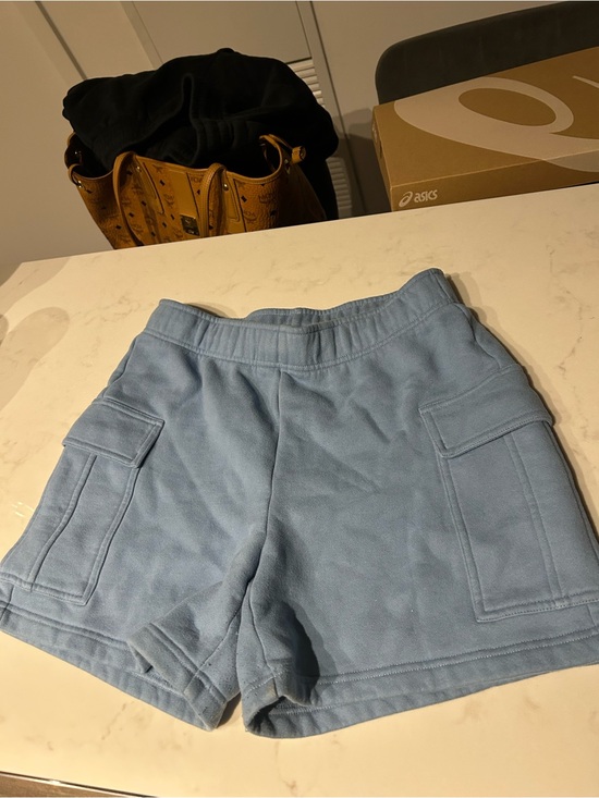 TNA Pants - TNA Light Blue Cozy Sweatfleece Shorts